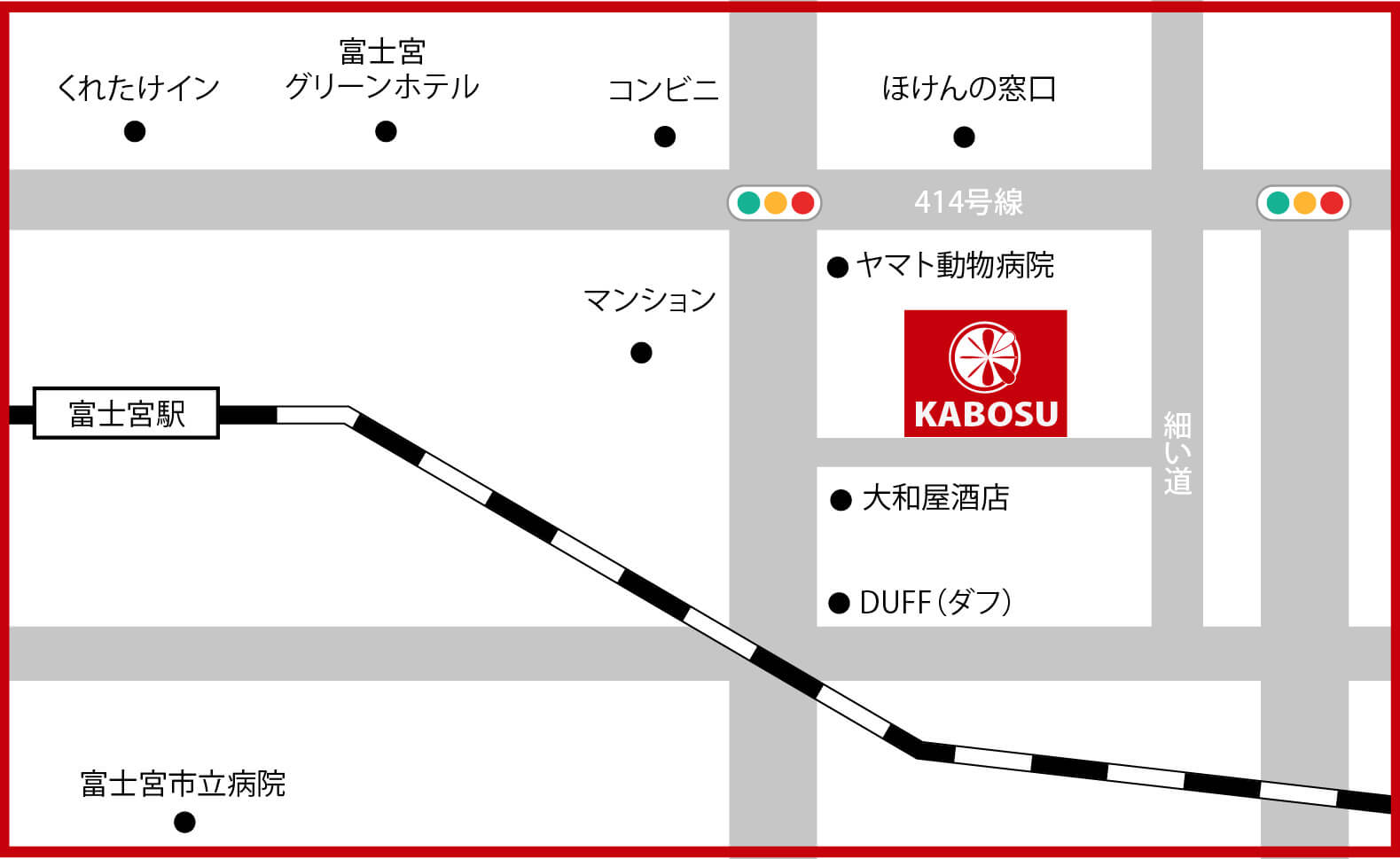 株式会社カボス所在地